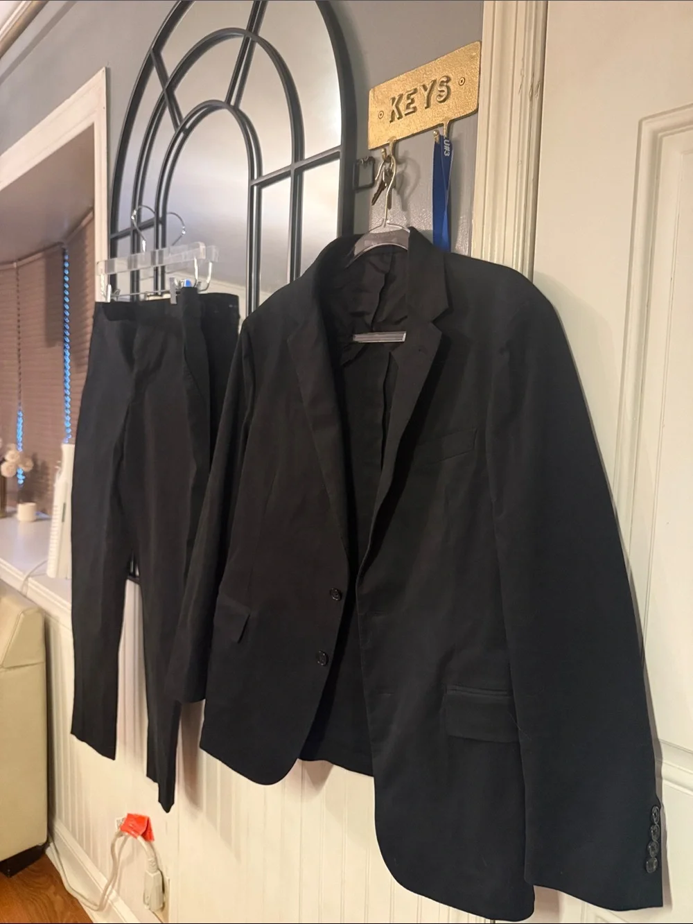 Ralph Lauren Purple Label Black Two-Button Men's Blazer
